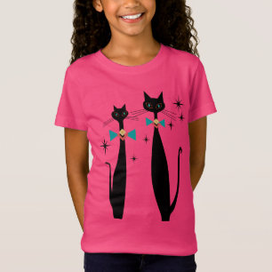 Camiseta Gato Legal MCM Moderno de Meio século da Era Atô