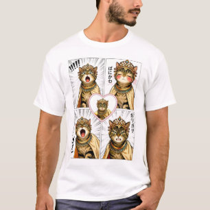 Camiseta Gato Listrado