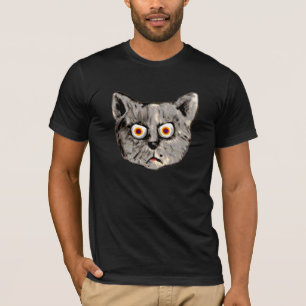 Camiseta gato louco