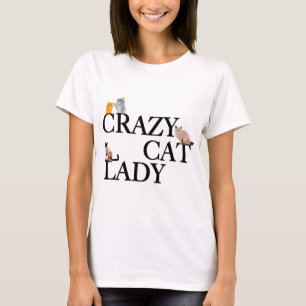 Camiseta Gato Louco