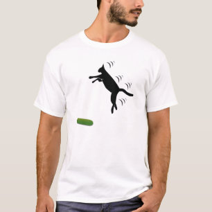 CAMISETA GATO LOUCO COM MEDO DE PULMÕES DE CASCA FORA DO C