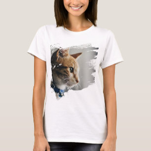 Camiseta Gato Louco E Engraçado