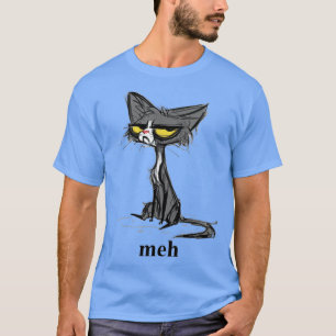 Camiseta Gato Louco e Presente para mulheres loucas