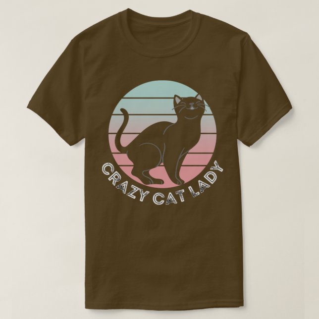 Camiseta Gato Louco Gato Merch Design 1 (Frente do Design)