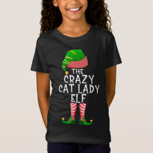 Camiseta Gato Louco Lady Elf Matching Family Pajam