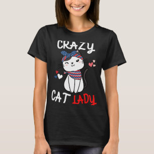 Camiseta Gato Louco Mulher Dia de as mães