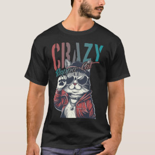 Camiseta Gato Louco Rapper