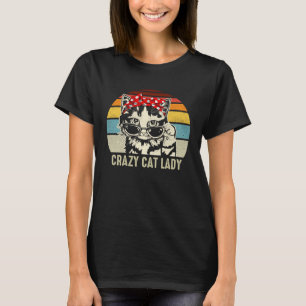 Camiseta Gato Louco, Senhora Gato, Mato para Mulheres, Amor