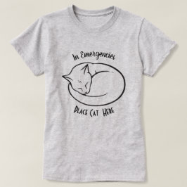 Camiseta GATO LOVER | Gato de Emergência