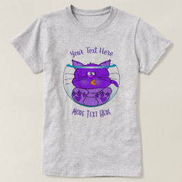 Camiseta GATO LOVER | Gato engraçado no aquário