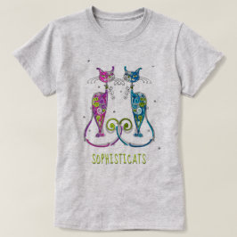 Camiseta GATO LOVER | Gatos-Rico sofisticados