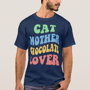 Camiseta Gato Mãe Chocolate Vinho