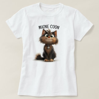 Camiseta Gato Maine Coon