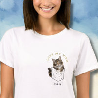 Gato Maine Coon Adorável no Nome do Bolso