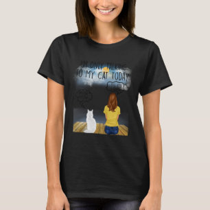 Camiseta Gato Maine Coon Estou OLY Falando com Meu Gato Hoj