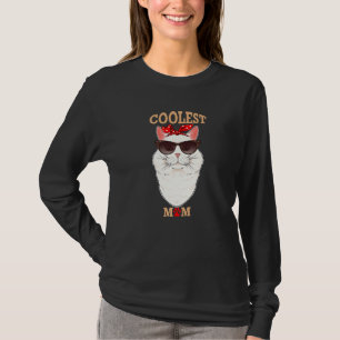 Camiseta Gato Mais Legal Mãe Angora Turca Mãe Eu Turco Um