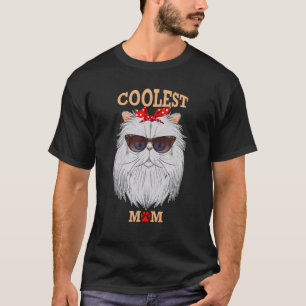 Camiseta Gato Mais Legal Mãe Eu Gato Persa Mãe Eu Gato Pers