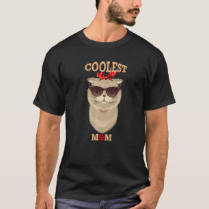 Camiseta Gato Mais Legal Mãe I Gato Escocês Mãe I Escocês