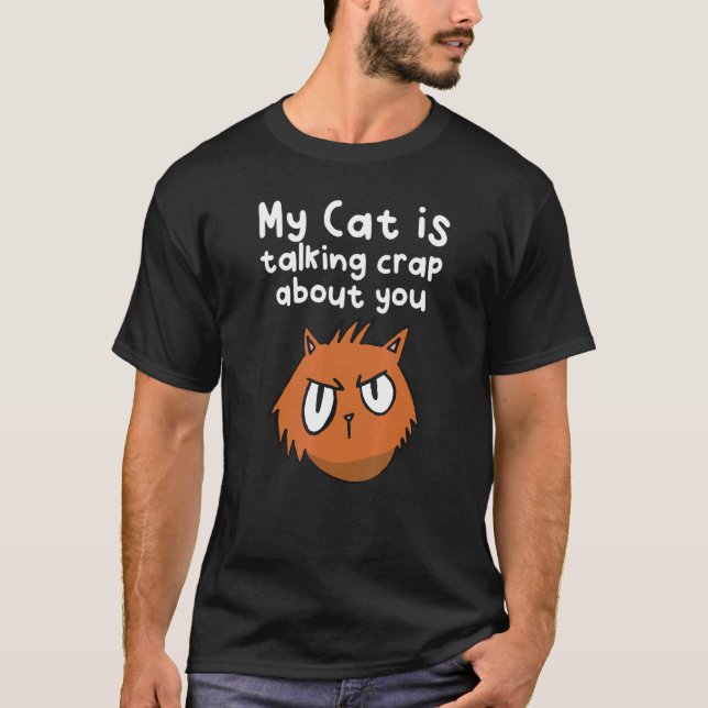 Camiseta Gato Maldoso (Frente)