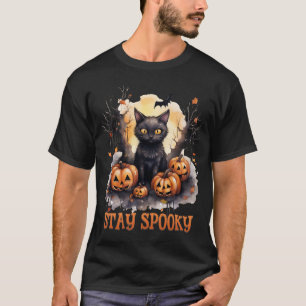 Camiseta gato malhado