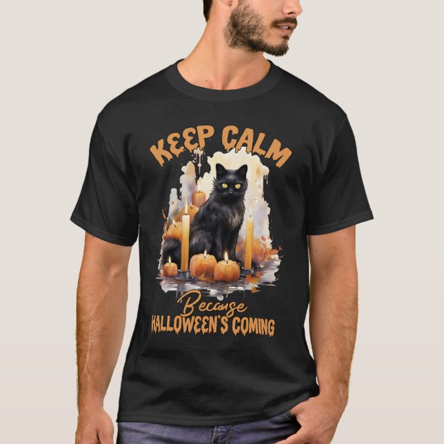 Camiseta gato malhado (Frente)