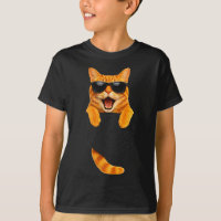 Gato malhado fofo bolso gato engraçado gato mamãe