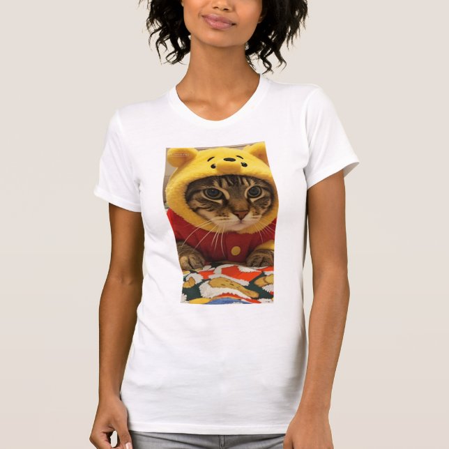 CAMISETA GATO MALHADO MUFFIN (Frente)