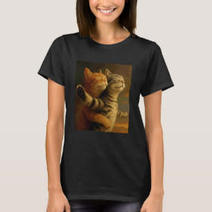 Camiseta Gato Maluco Vintage Funny Kitten Titanic Meme Paró