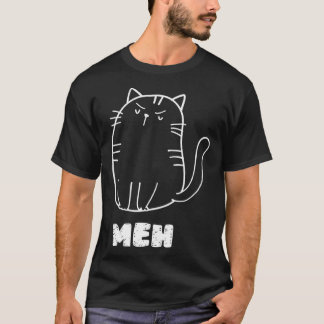 Camiseta Gato Meh Humor Sarcástico Gato Homens Mulheres