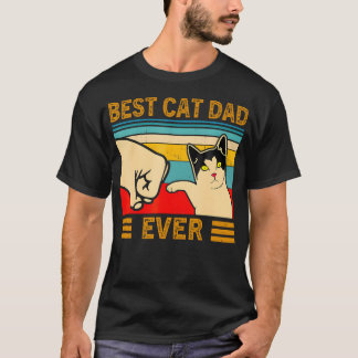Camiseta Gato Melhor Pai de Gato de Todos os Tempos Diverti