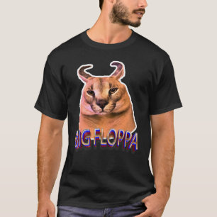 Camiseta Gato Meme Big Floppa 2