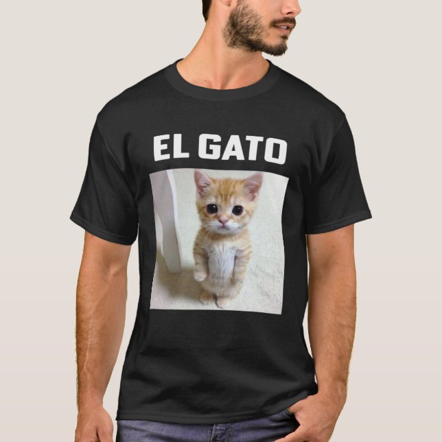 Camiseta Gato Meme Cat (Frente)