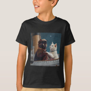 Camiseta Gato Meme Engraçado Filme Titanic Rms Cruzeiro Hom