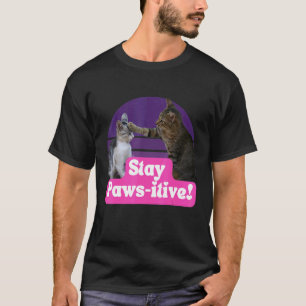 Camiseta Gato Meme Hilário Gatinho Felino Fique Patas itivo