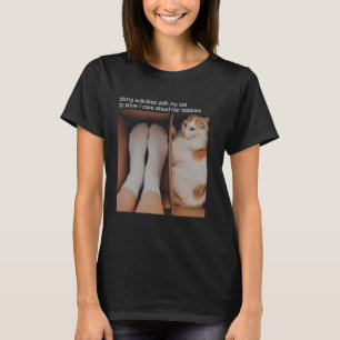 Camiseta Gato Memória Bobo Gato Gatinho Engraçado Meow Seu