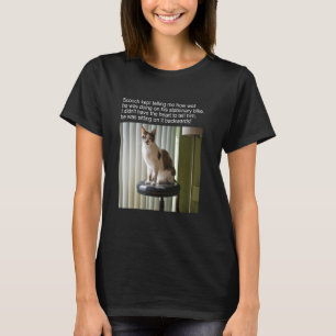 Camiseta Gato Memória Bobo Gato Gatinho Engraçado Meow Seu 