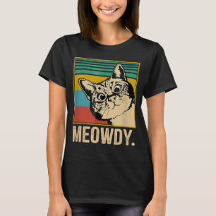 Camiseta Gato Meowd Meow Meme Gatinho Engraçado Gatos Mãe E