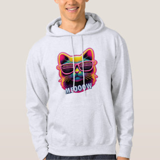Camiseta Gato Mia com óculos de sol
