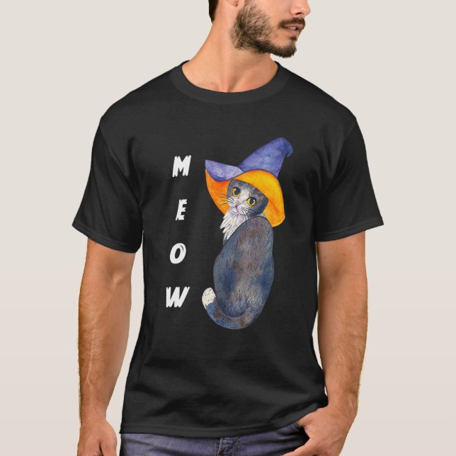 Camiseta Gato Miau Gatinho (Frente)