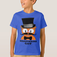 GATO MILIONÁRIO Cartoon Bigode Gato Chique