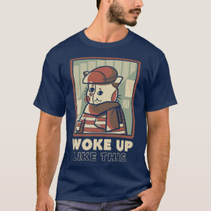 Camiseta Gato Moderno por Tobe Fonseca
