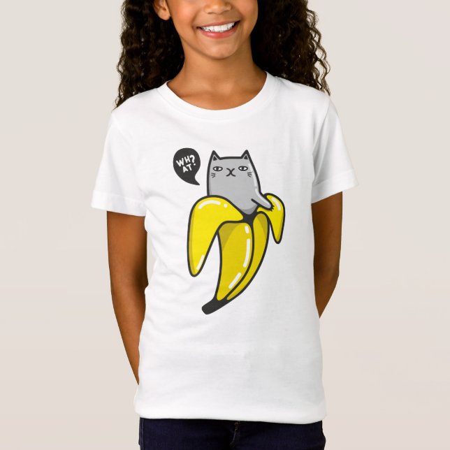 Camiseta Gato na banana (Frente)