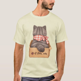 Camiseta Gato na Caixa