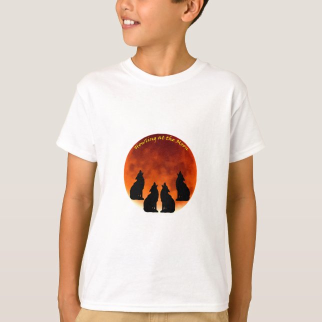 Camiseta Gato na Lua. (Frente)