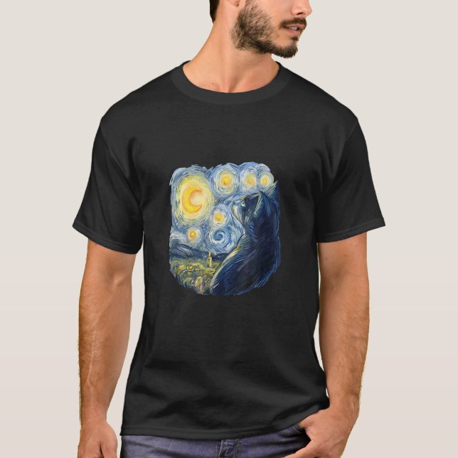 Camiseta Gato na Pintura (Frente)
