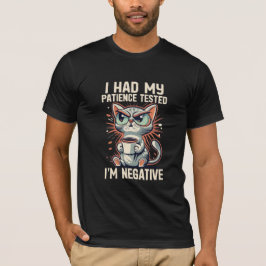 Camiseta Gato Negativo