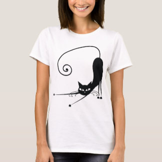 Camiseta Gato Negro