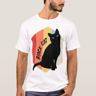 Camiseta Gato Negro
