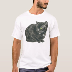 Camiseta Gato negro