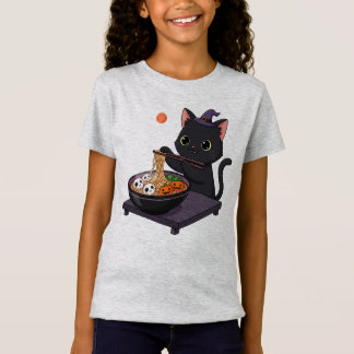 Camiseta Gato Negro e Marinheiro à Meia-Noite